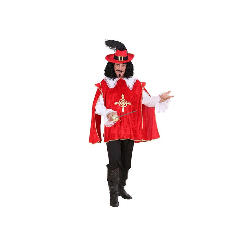 das-kost-mland-musketier-kost-m-rot-herren-hemd-kasack-gr-l image 1