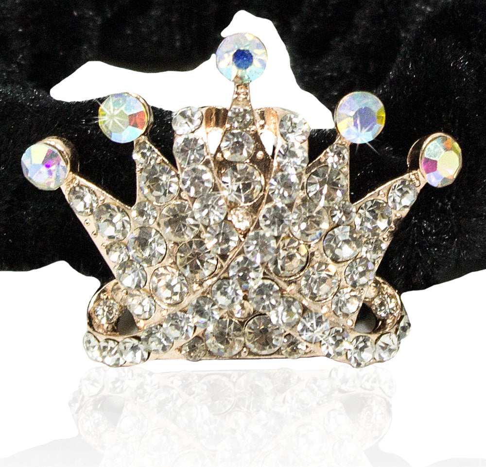 samt-zopfband-mit-strass-krone-haarschmuck-prinzessin image 4