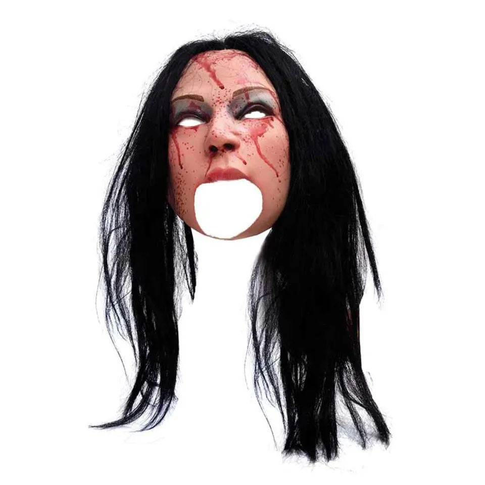das-kost-mland-accessoires-maske-frau-blutig-open-mouth image 1