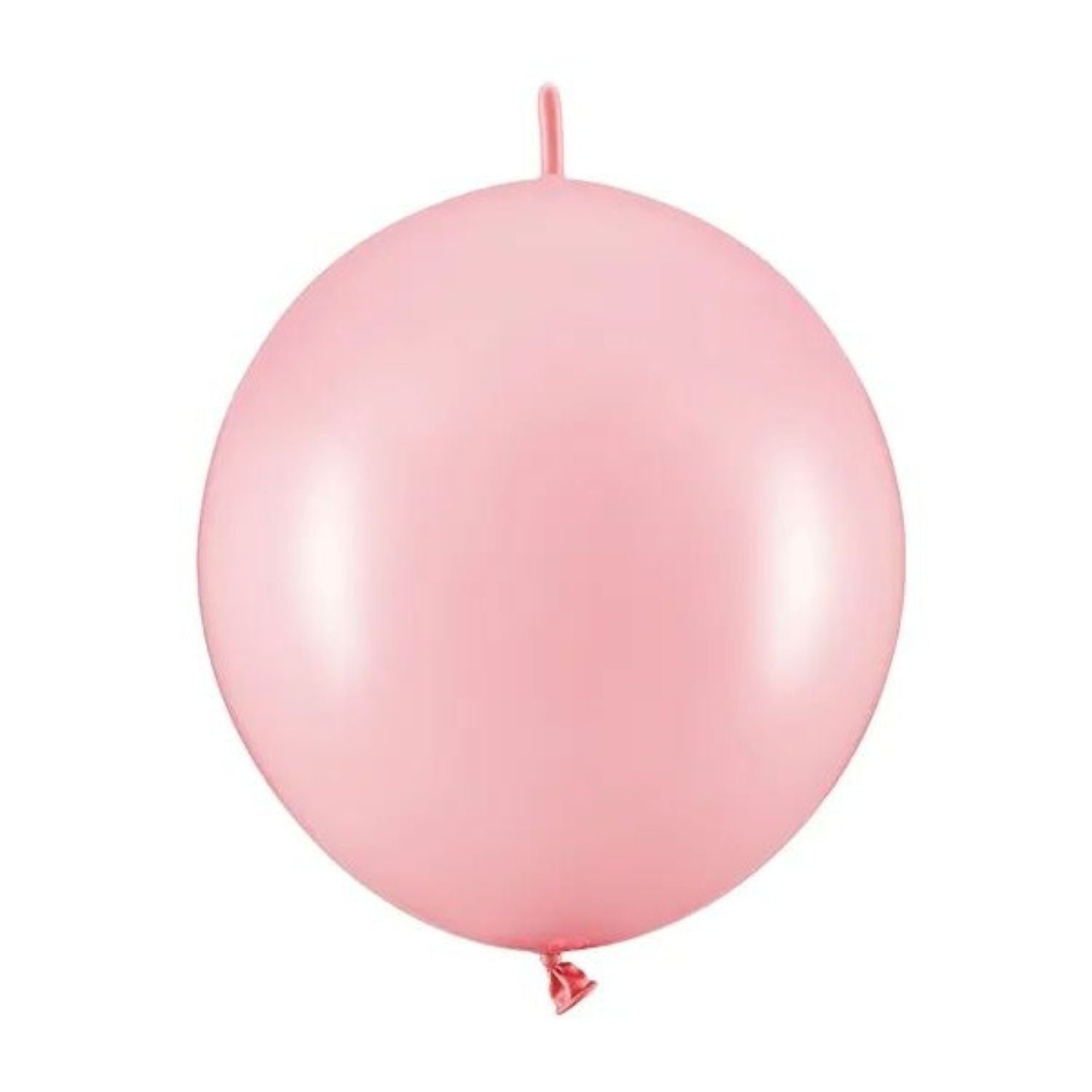 das-kost-mland-dekorationen-latexballon-verbindungsballon-pink-28-cm-20-st image 1