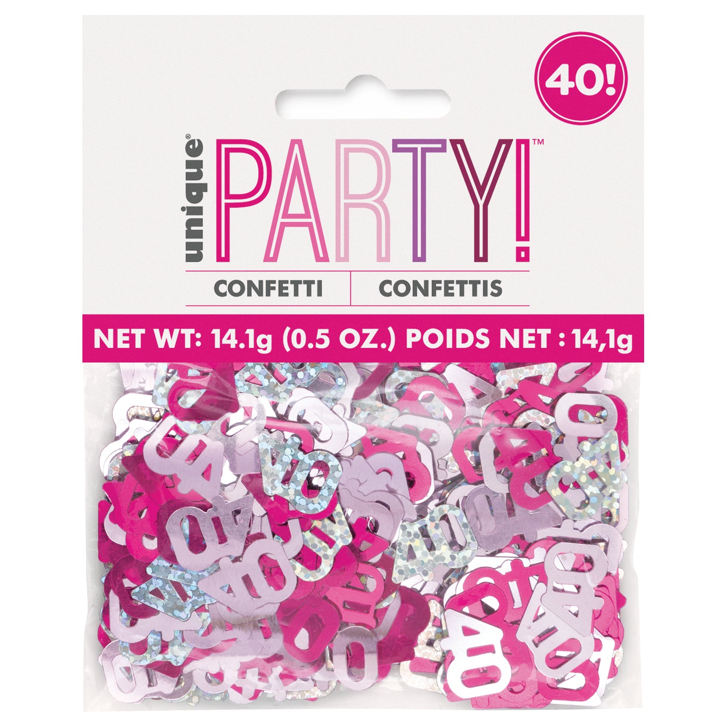 das-kost-mland-glitz-konfetti-tischdeko-pink-14g image 2