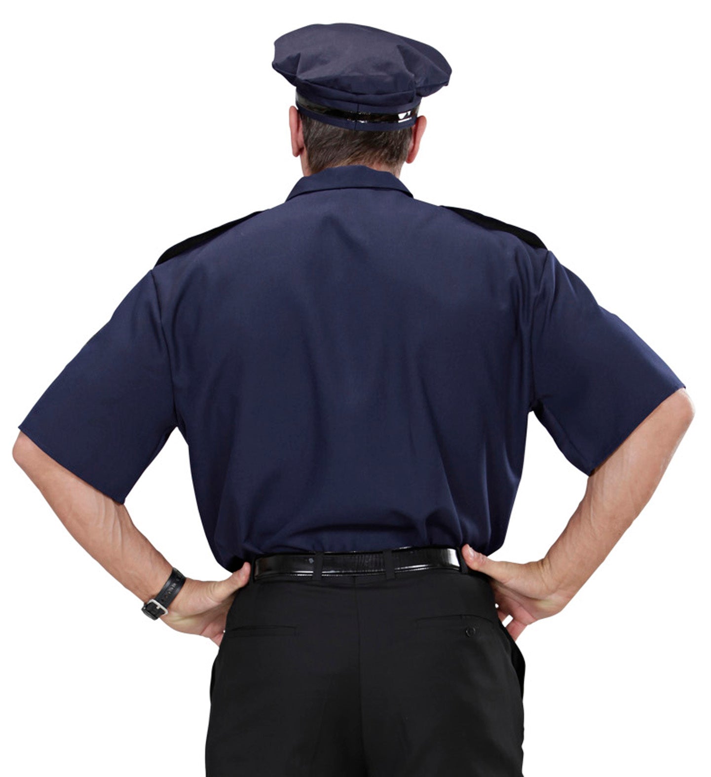 das-kost-mland-polizist-kost-m-hemd-krawatte-m-tze-blau image 3