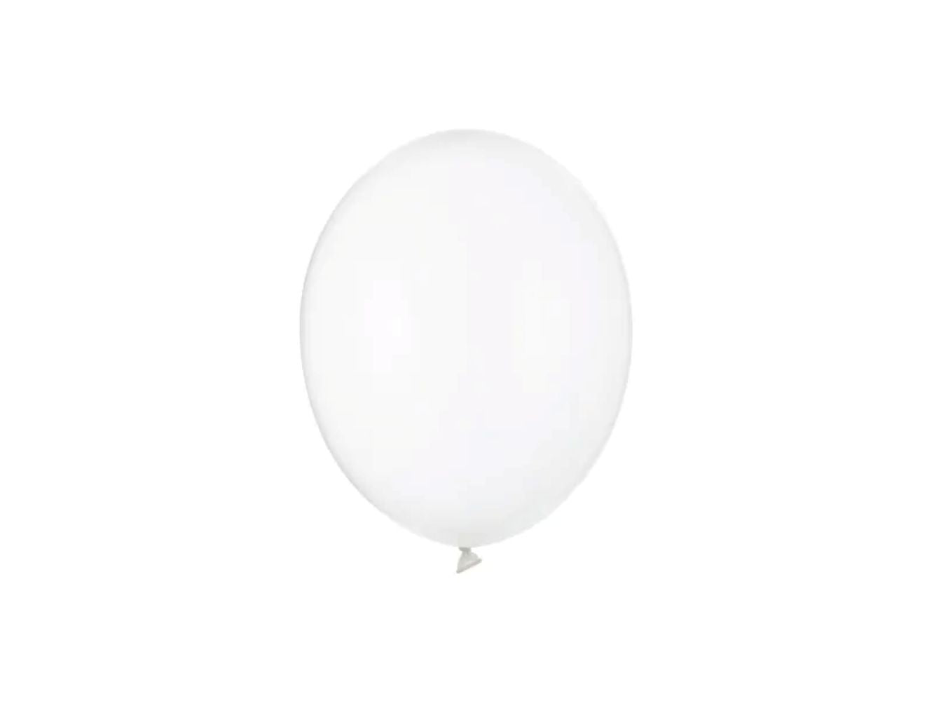 das-kost-mland-dekorationen-uni-crystal-luftballon-clear-12cm-100stk image 1