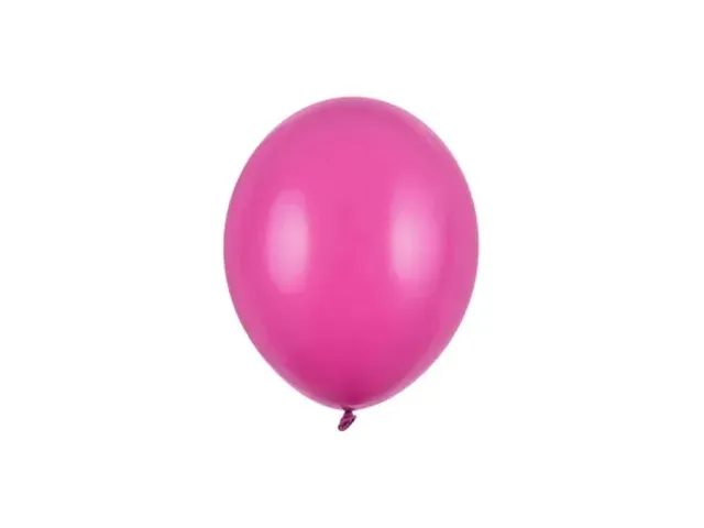 das-kost-mland-uni-pastell-luftballons-hot-pink-100-stk image 1