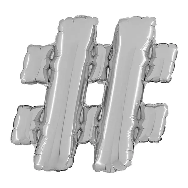 grabo-buchstaben-folienballon-36-cm-silber-luft image 1