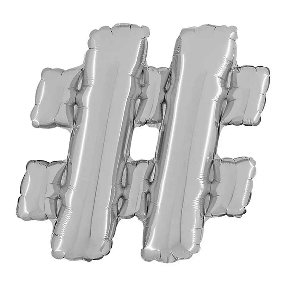 grabo-buchstaben-folienballon-36-cm-silber-luft image 1