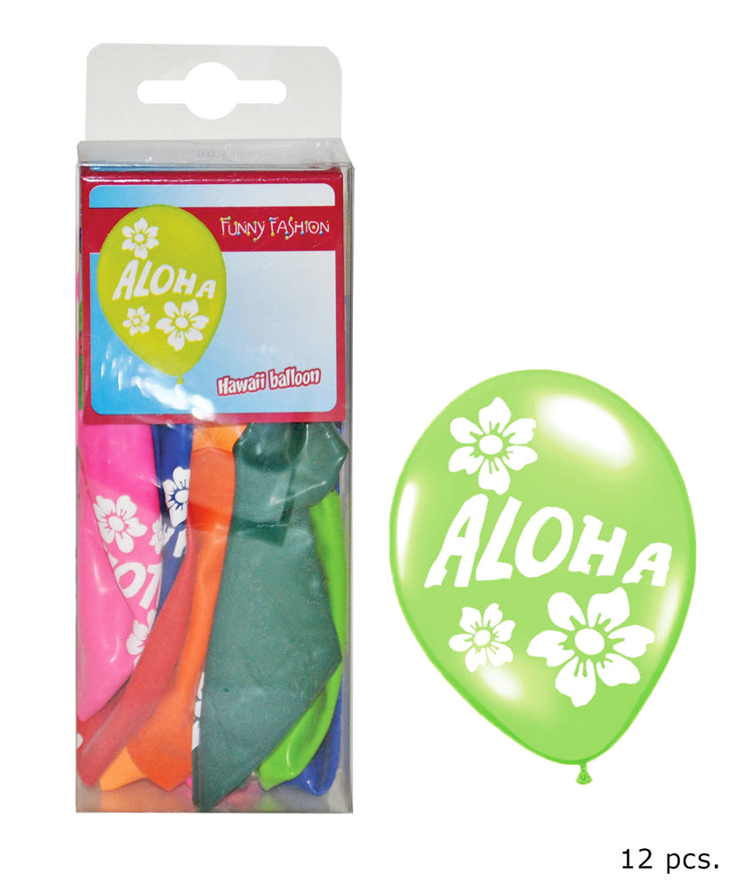 das-kost-mland-dekorationen-aloha-luftballons-12-stk-bunt image 2