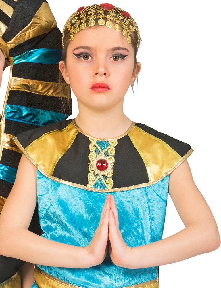 das-kost-mland-cleopatra-kost-m-m-dchen-t-rkis-gr-140 image 4