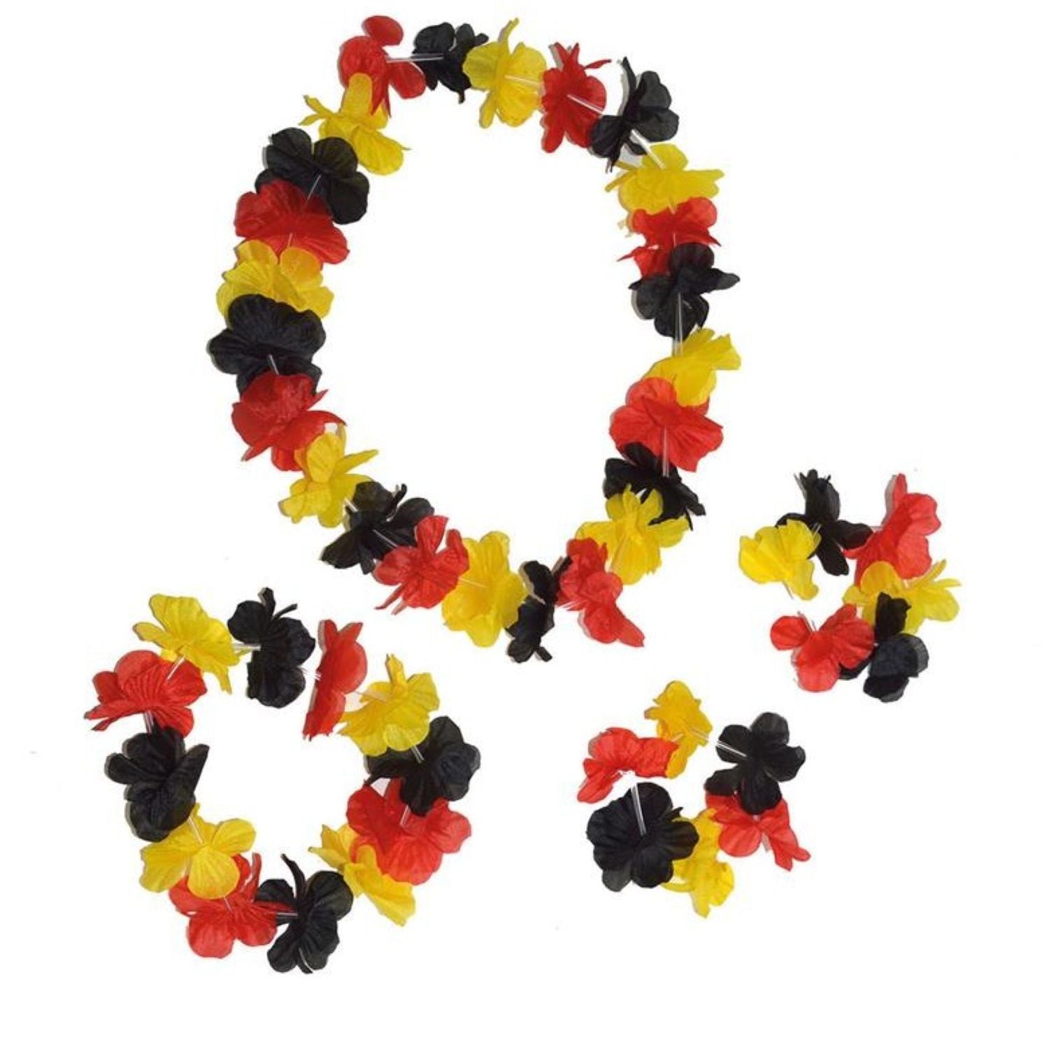 das-kost-mland-deutschland-blumenkranz-set-4-teilig-fanartikel image 1