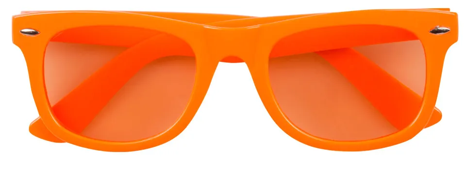 das-kost-mland-party-brille-fun-orange-kunststoff image 1