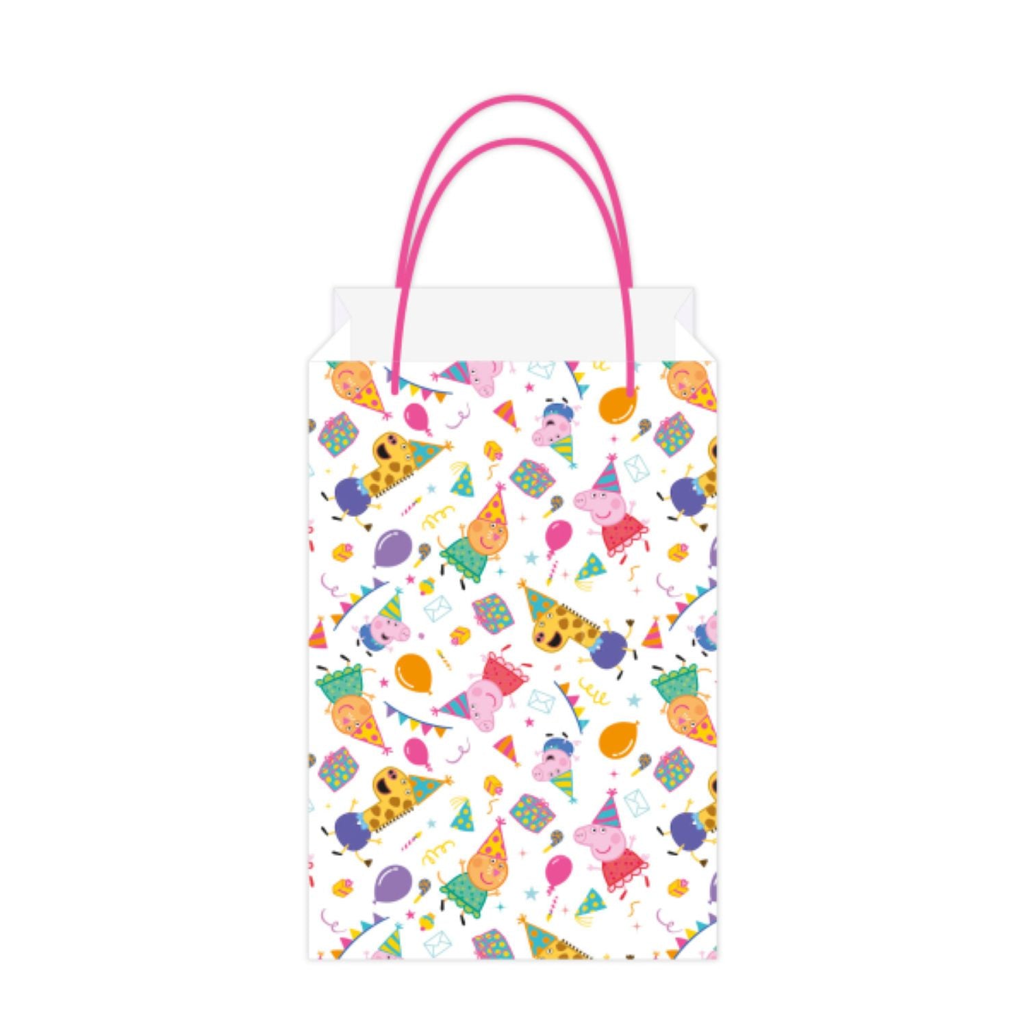 peppa-pig-papiert-ten-8-st-ck-12-7x21-5-cm-mitgebsel image 1