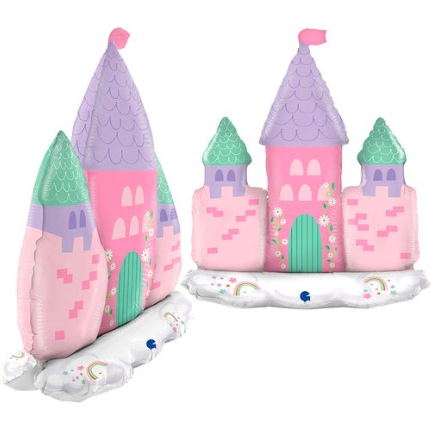 das-kost-mland-shape-folienballon-schloss-76-cm image 2