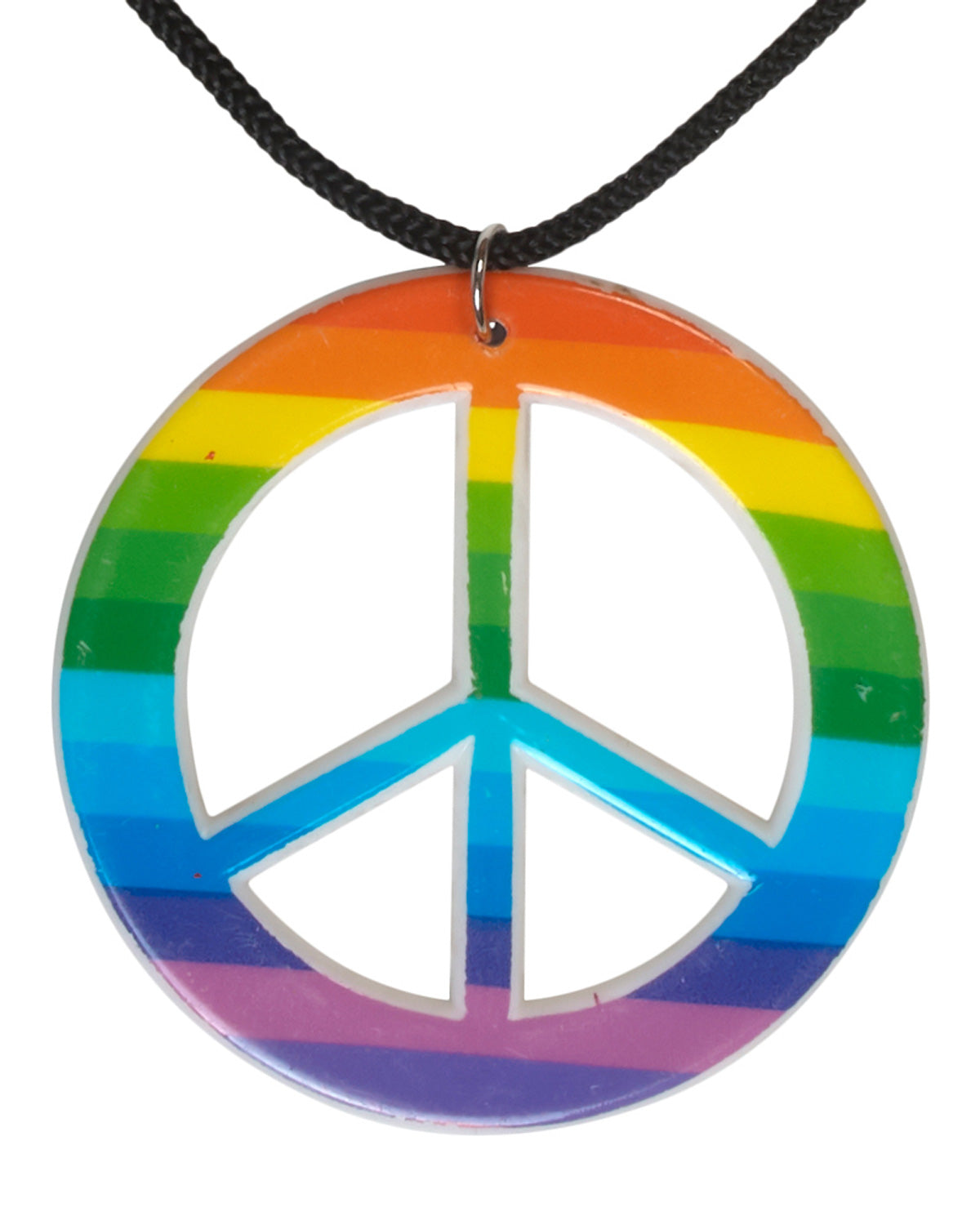 das-kost-mland-peace-halskette-regenbogen-hippie-multicolor image 6