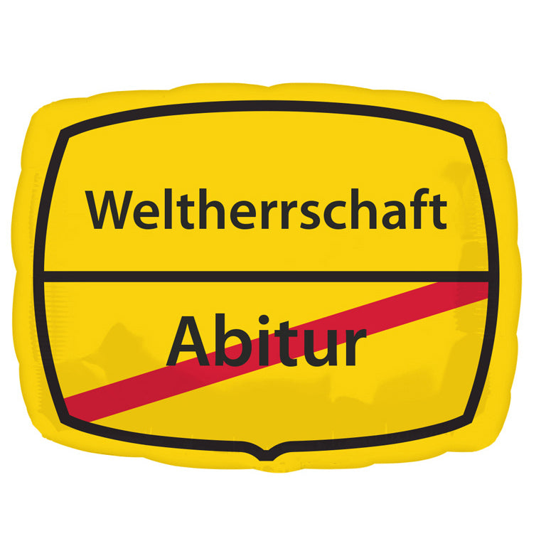 das-kost-mland-dekorationen-folienballon-abitur-weltherrschaft-43cm image 1