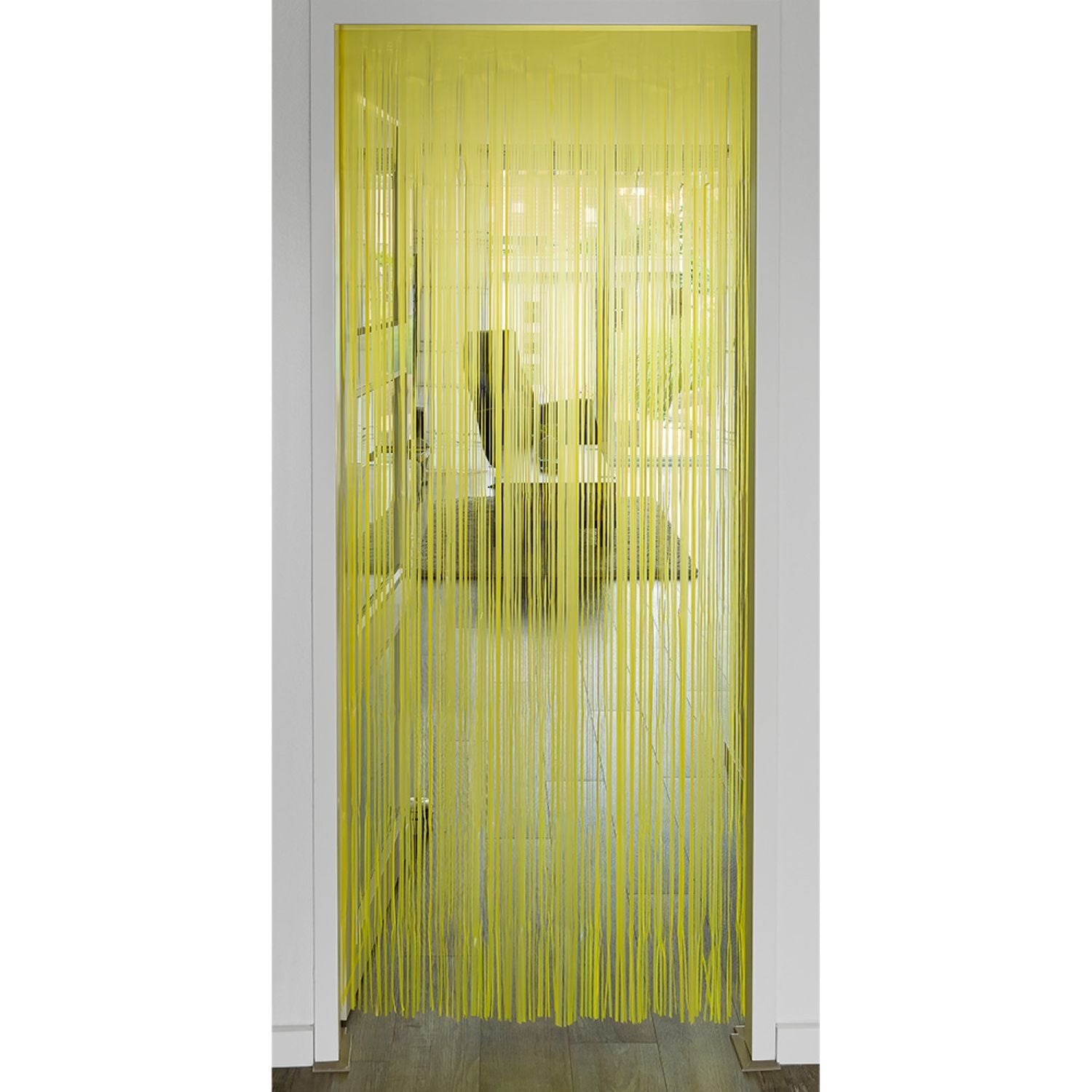 das-kost-mland-dekorationen-folienvorhang-neon-gelb-uv-100x200cm image 2