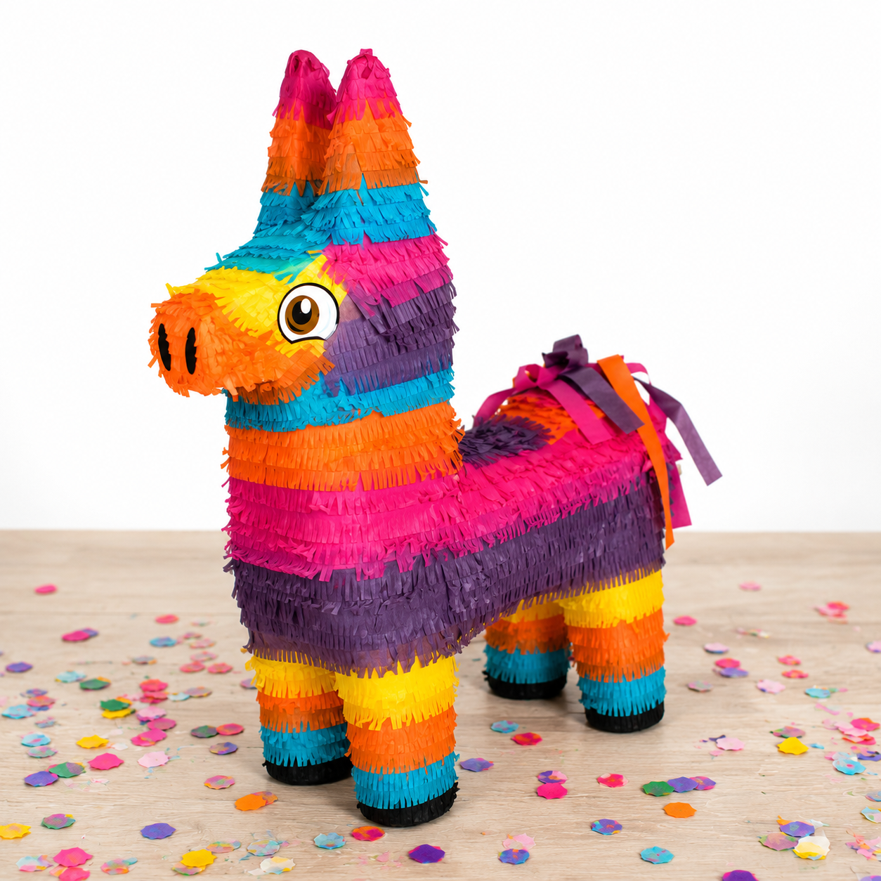 das-kost-mland-pinata-bunter-esel-40x14x57-cm-zum-bef-llen image 3