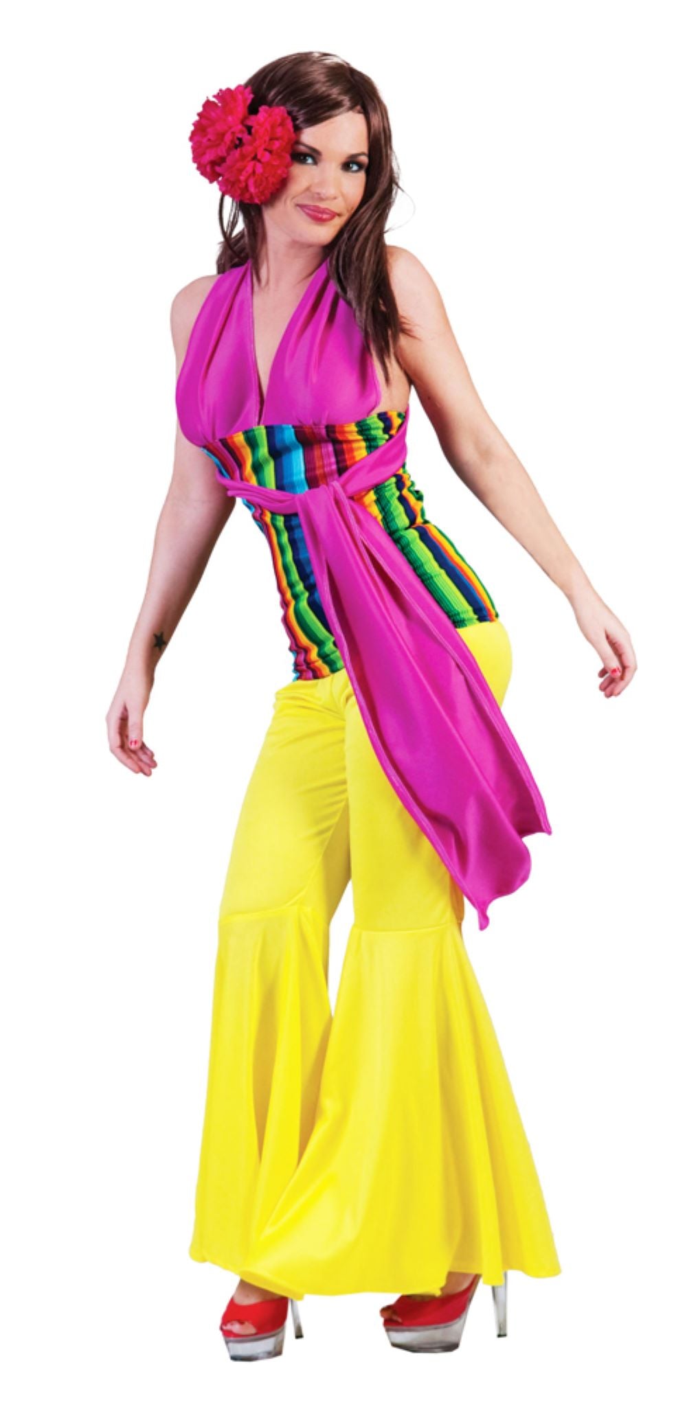 das-kost-mland-rainbow-neckholder-top-mehrfarbig-gl-nzend image 2