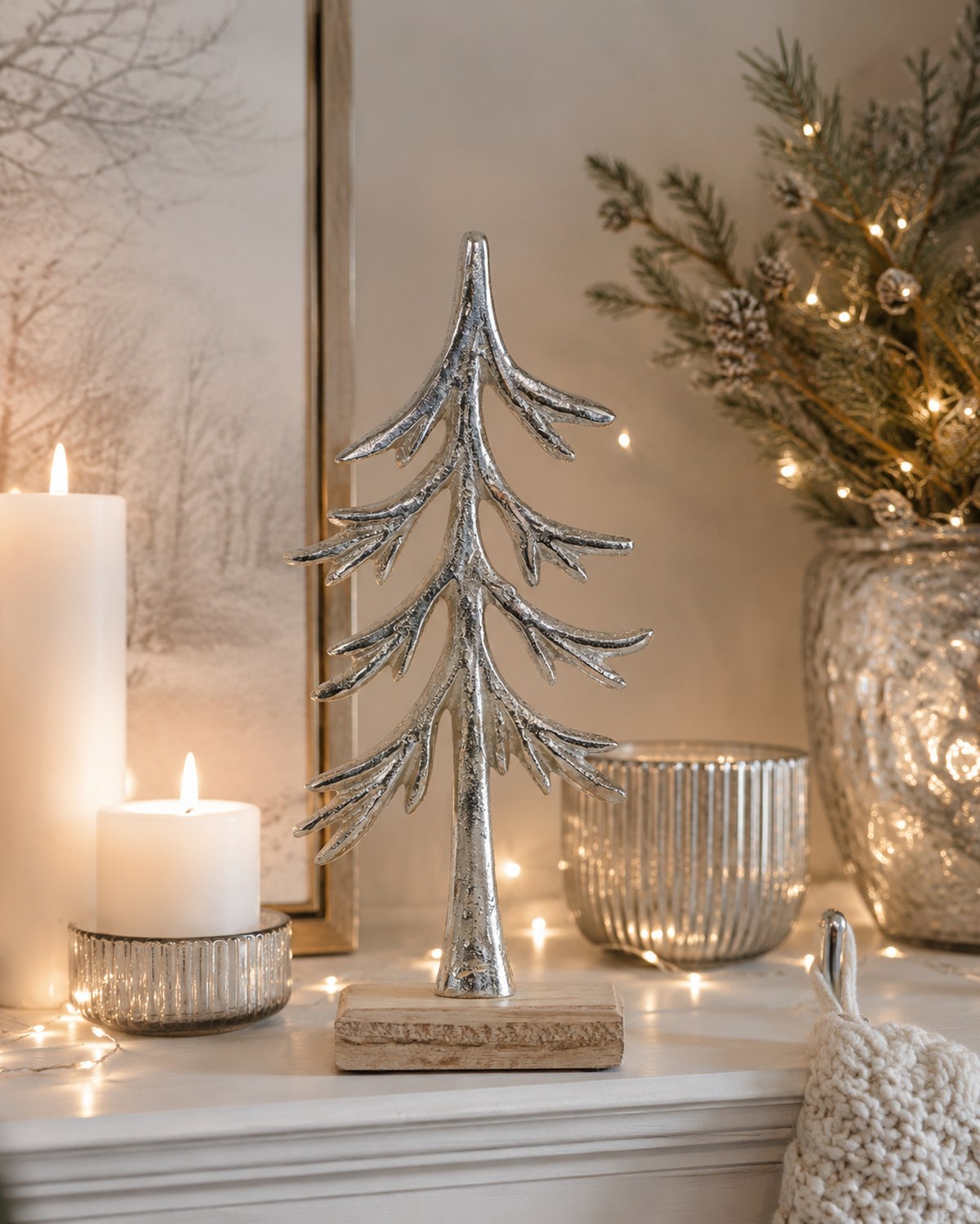 das-kost-mland-dekorationen-deko-baum-aluminium-silber-23cm image 5