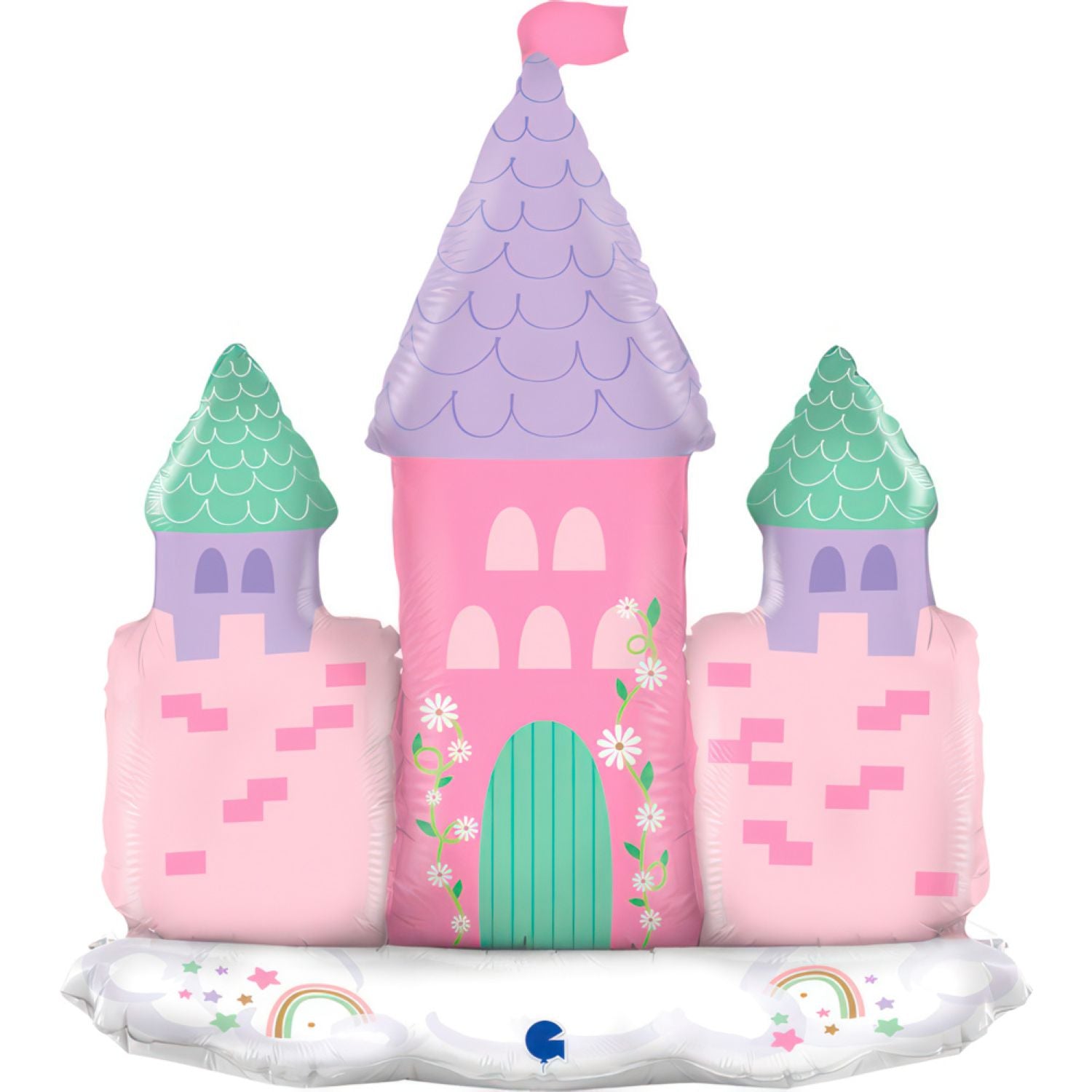 das-kost-mland-shape-folienballon-schloss-76-cm image 1