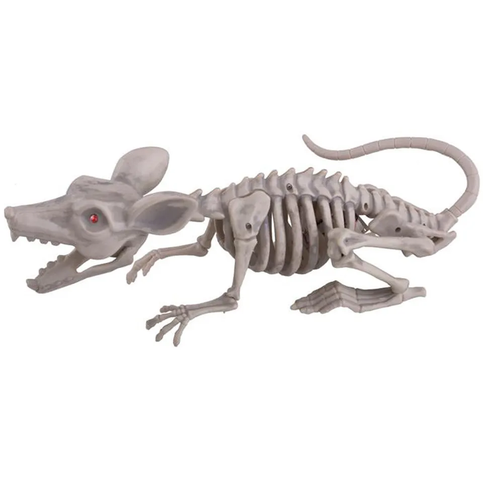 das-kost-mland-deko-skelett-ratte-38cm-mit-licht-und-ton image 1