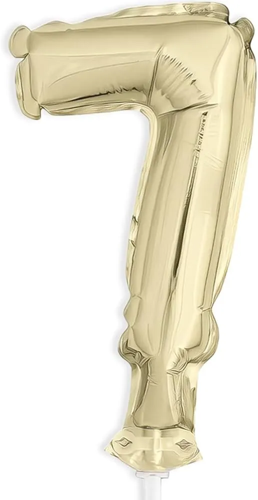das-kost-mland-tortendeko-ballonzahl-gold-nr-7-13cm image 1