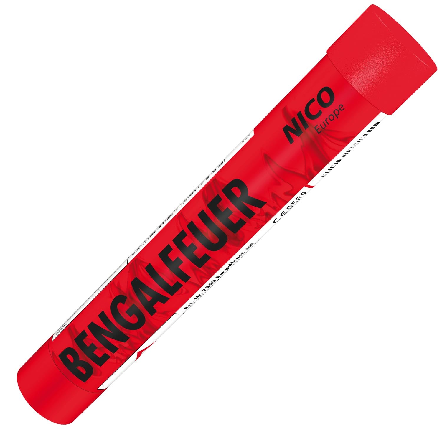 das-kost-mland-bengalfeuer-rot-bengalfeuer-40-sekunden image 1