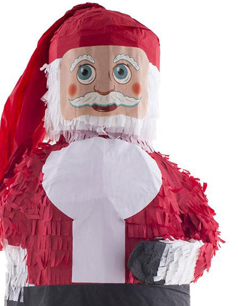 das-kost-mland-pinata-weihnachtsmann-party-deko-54-cm-zum-bef-llen image 2