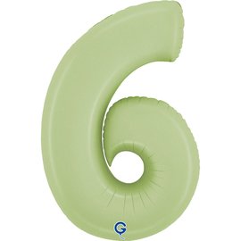 das-kost-mland-riesenzahl-folienballon-102cm-satin-olive image 8