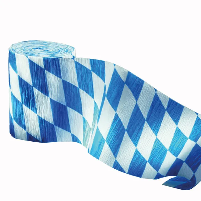 kreppband-bayern-schwer-entflammbar-deko-10m-3-stk image 1