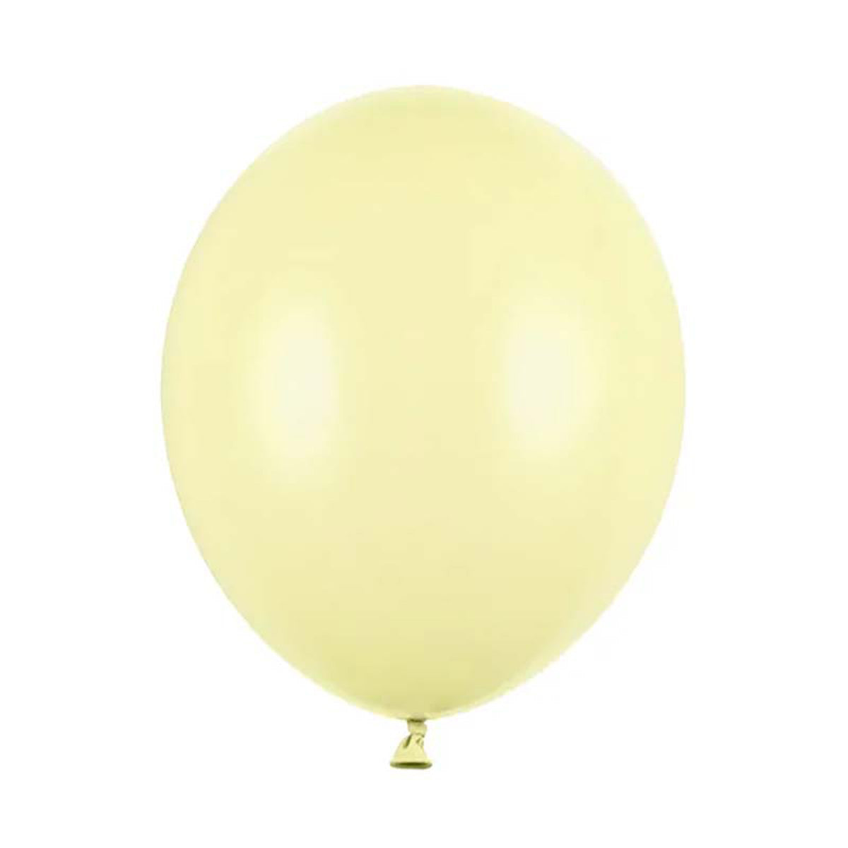 das-kost-mland-luftballon-uni-pastell-hellgelb-50-stk-30-cm image 1
