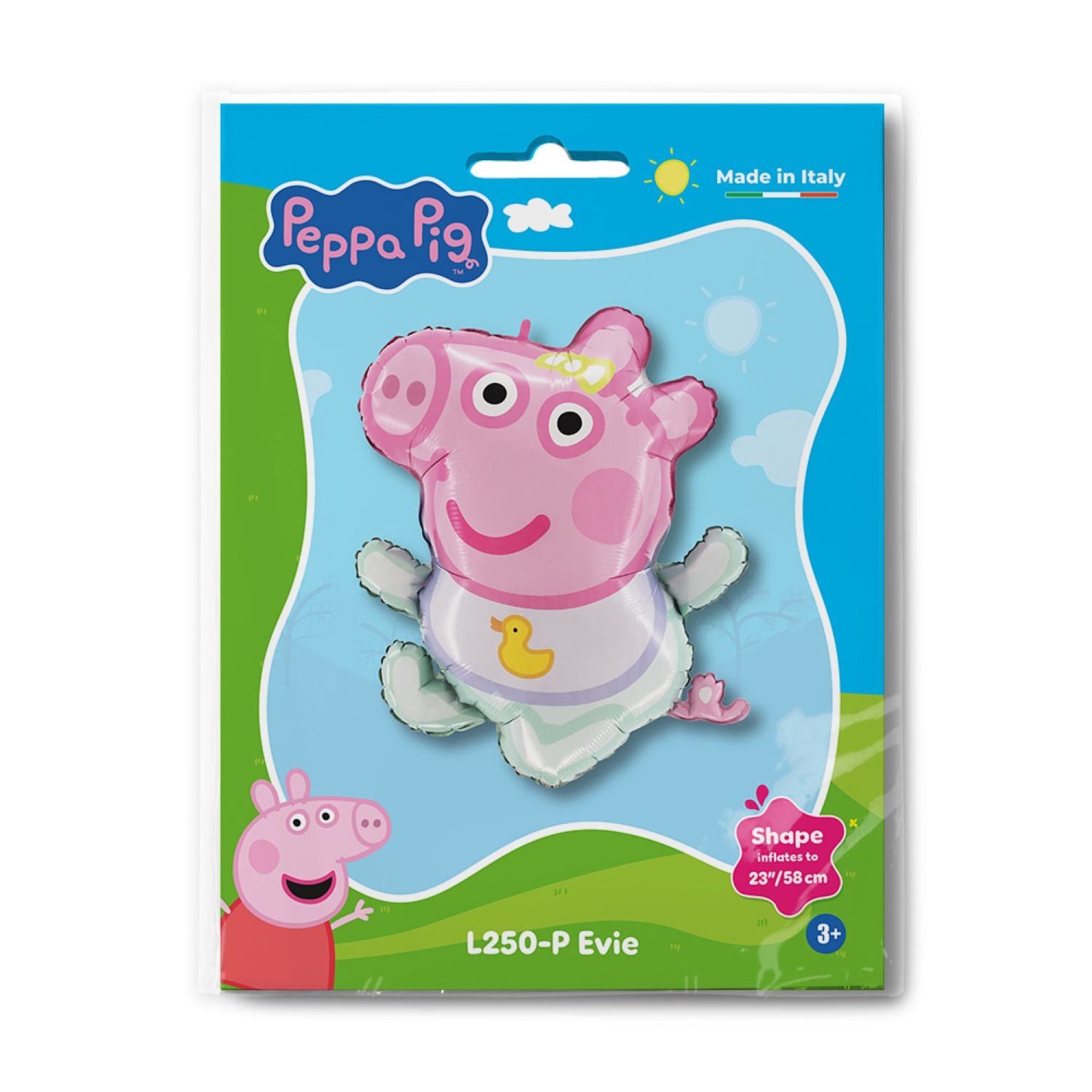 das-kost-mland-deko-23-folienballon-peppa-pig-evie-58cm image 2