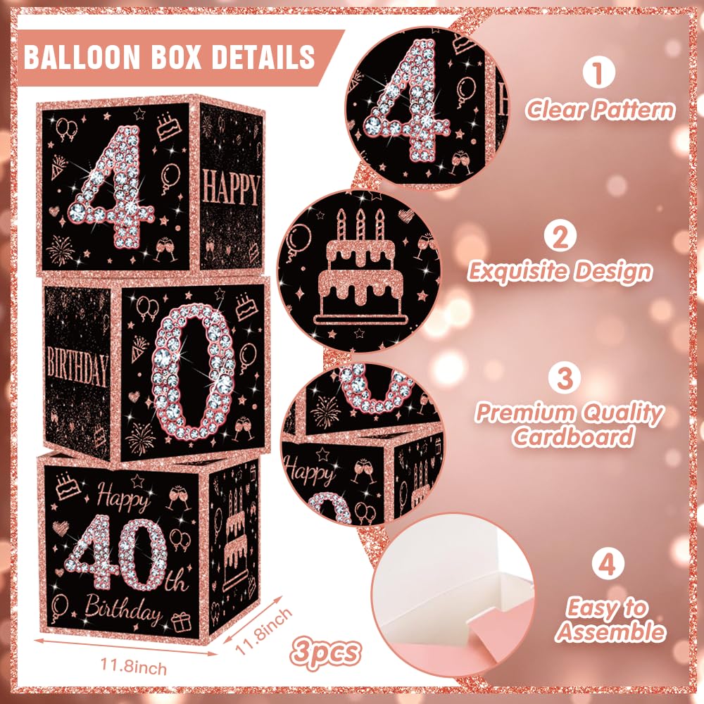 heitoyi-party-supplies-deko-30-geburtstag-rosegold-set image 5