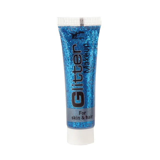 das-kost-mland-glitter-make-up-schminke-blau-20ml-abwaschbar image 1