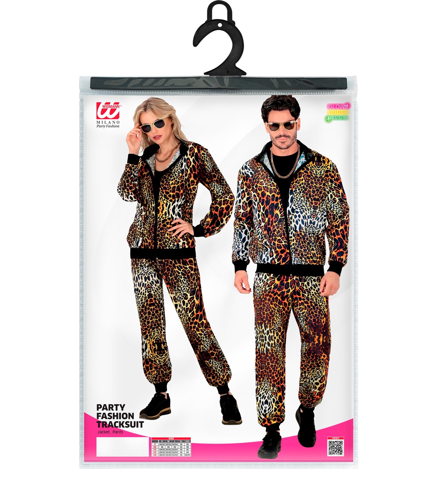 das-kost-mland-herren-party-trainingsanzug-leopard-orange image 4