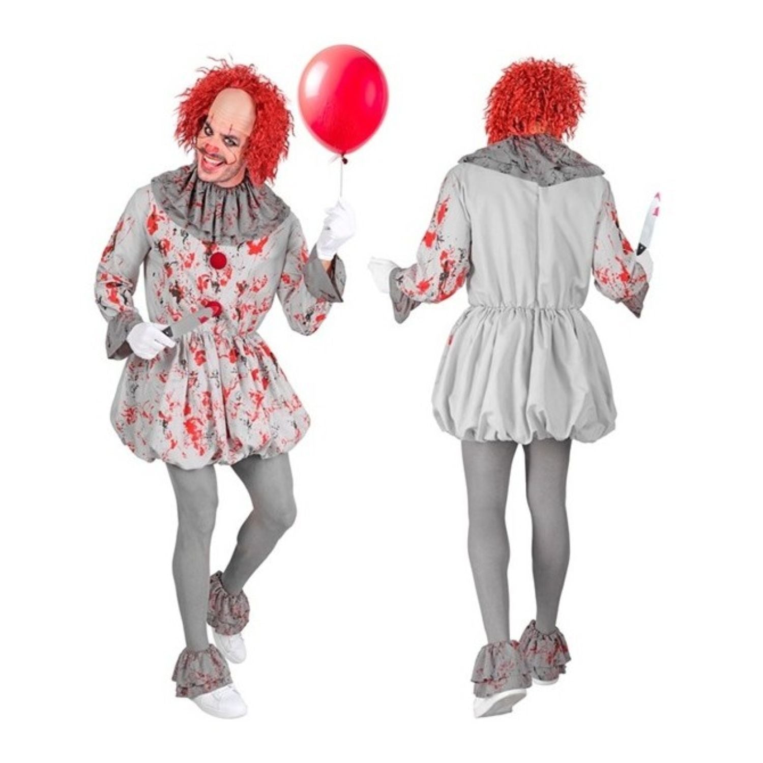 das-kost-mland-herren-vintage-horror-clown-kost-m-grau-gr-l image 2