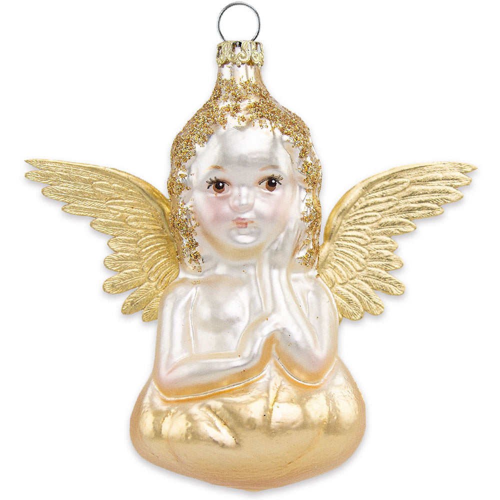 th-ringer-glasdesign-engel-anh-nger-gold-5-10cm-2-st-ck-glas image 3