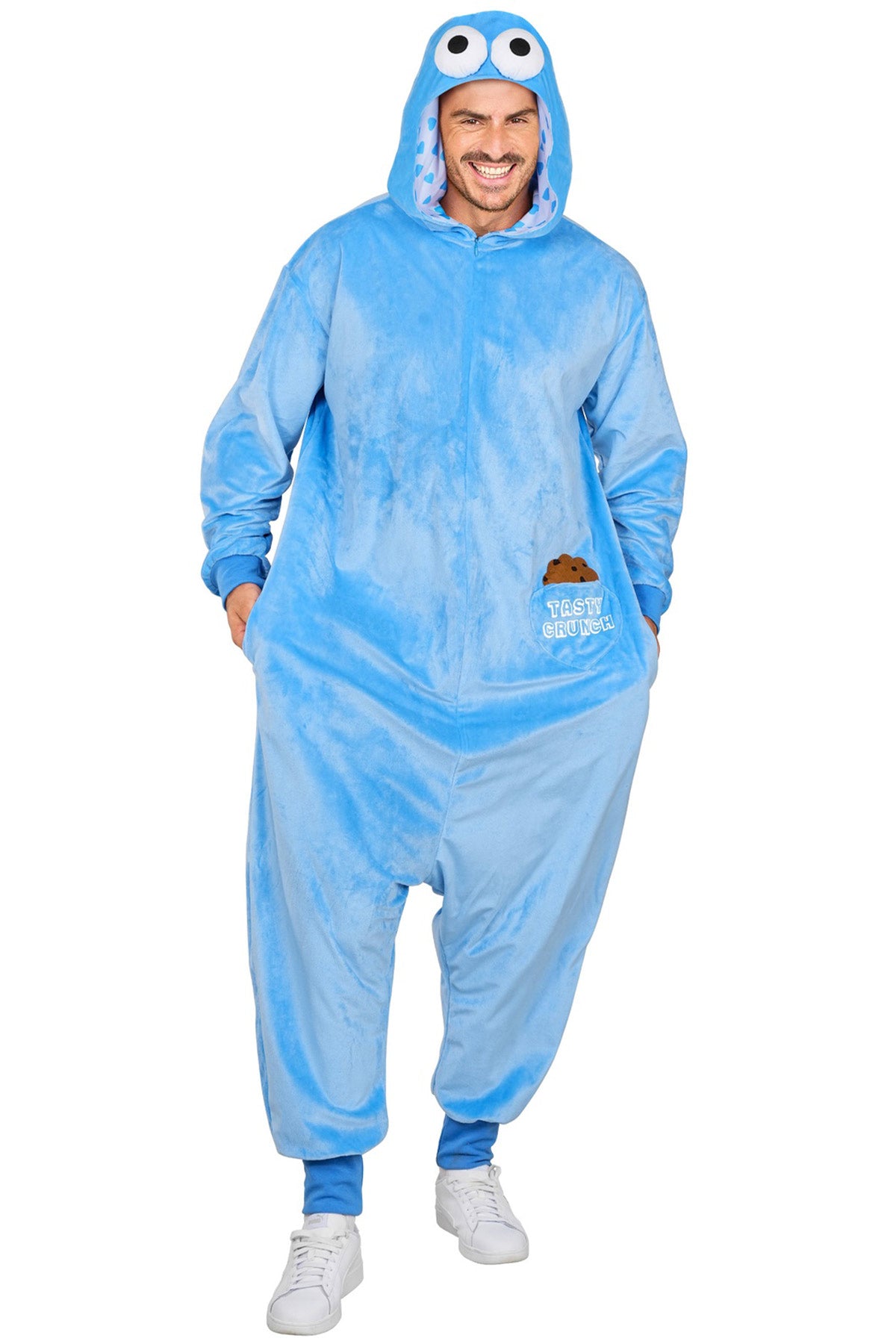 das-kost-mland-cookie-monster-tierkost-m-overall-hellblau-l-xl image 2
