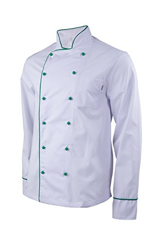 clinotest-kochjacke-langarm-wei-b-ckerjacke-kugelkn-pfe image 8