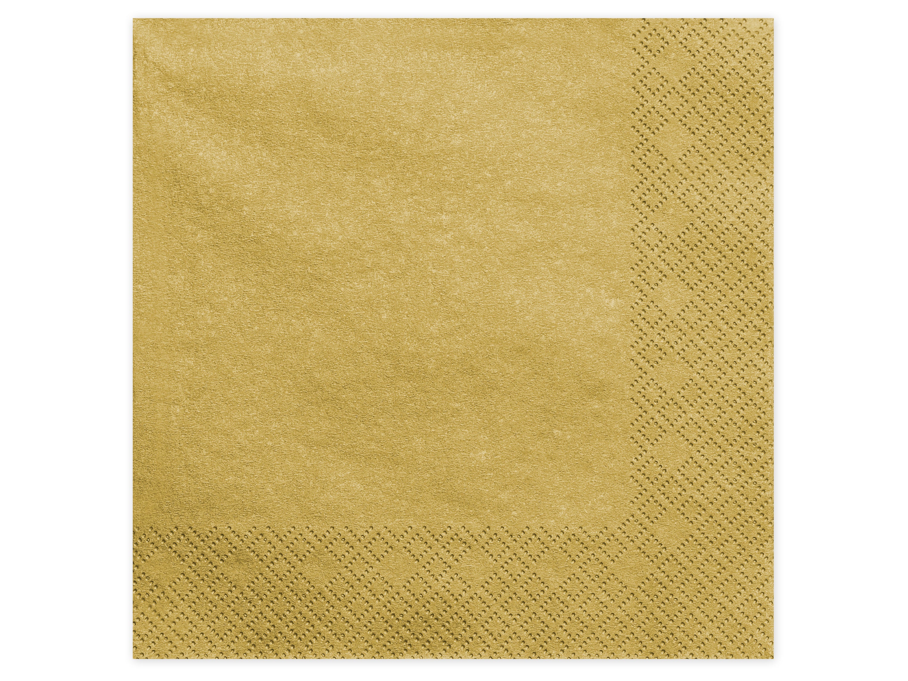 das-kost-mland-servietten-uni-40x40-gold-metallic-20stk image 1
