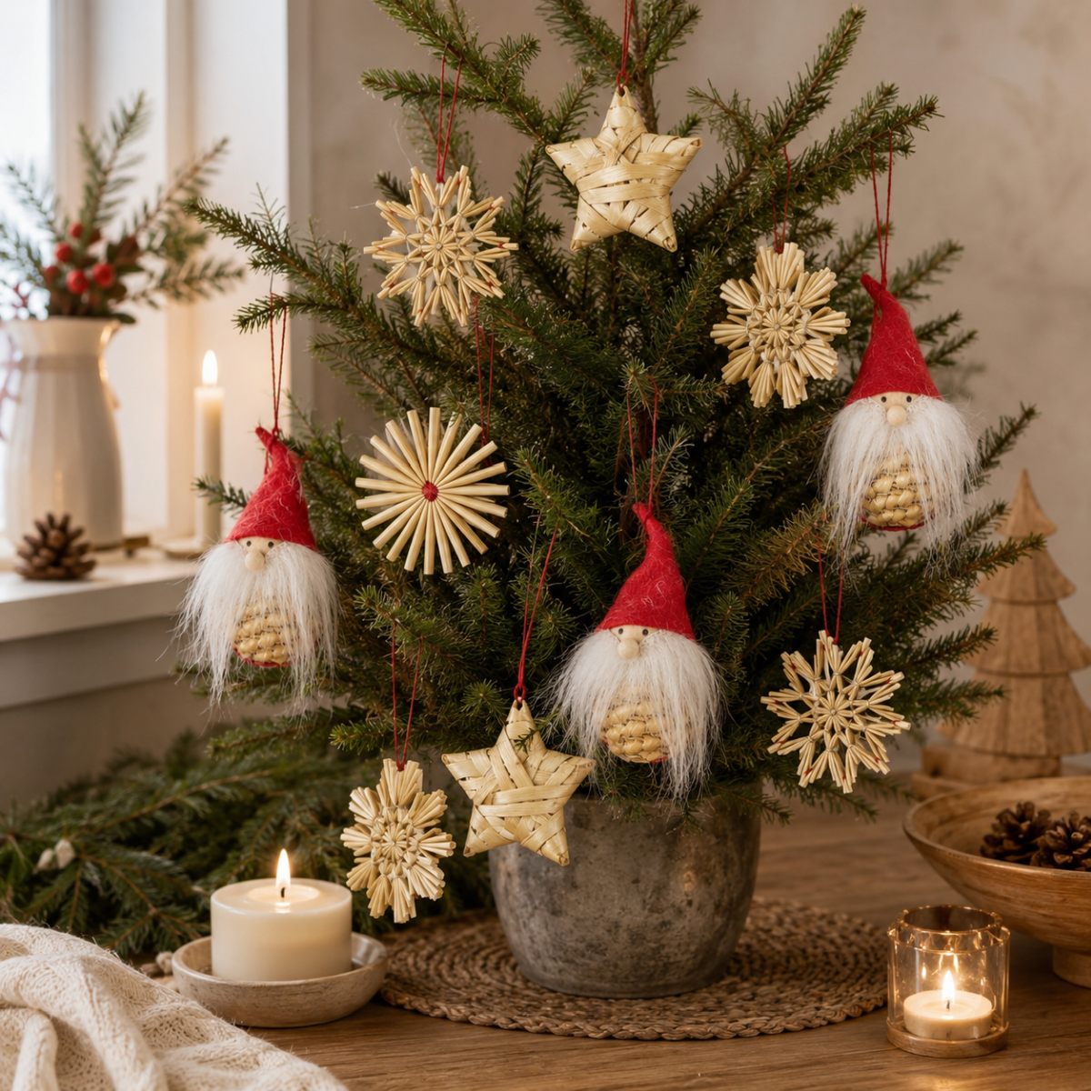 das-kost-mland-strohanh-nger-12810-natur-12er-set-weihnachtsdeko image 4