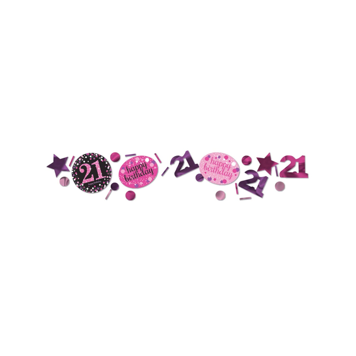 das-kost-mland-konfetti-metall-sparkling-pink-34-g image 1