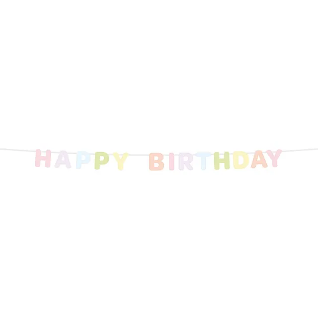 das-kost-mland-dreamy-pastels-happy-birthday-girlande-filz-2-8m image 1