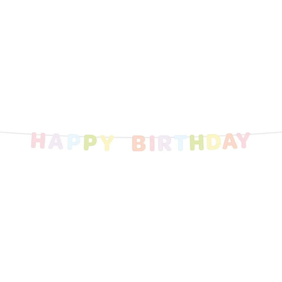 das-kost-mland-dreamy-pastels-happy-birthday-girlande-filz-2-8m image 1