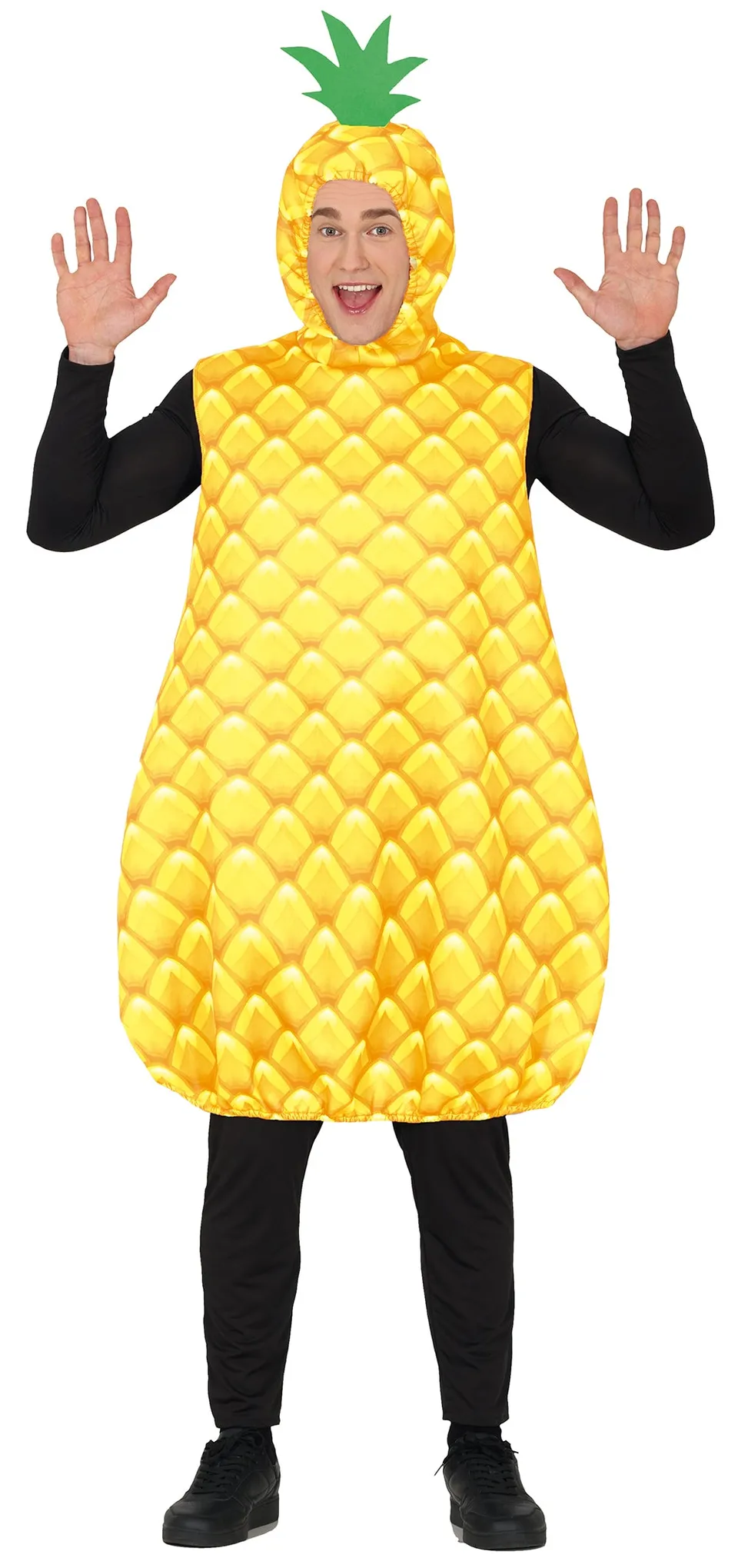 das-kost-mland-ananas-spa-kost-m-herren-gelb-l-52-54-kapuze image 1