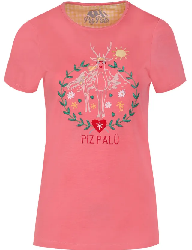 piz-pal-albaching-damen-shirt-hirsch-alpenrose-gr-l image 1