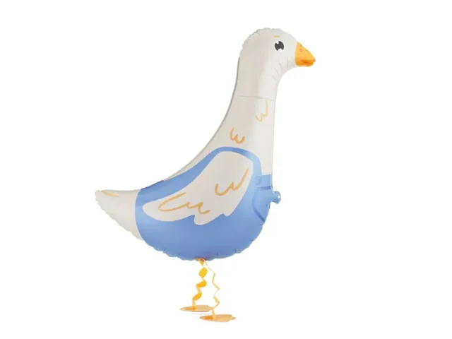 das-kost-mland-airwalker-folienballon-gans-cremewei-47-5cm image 1