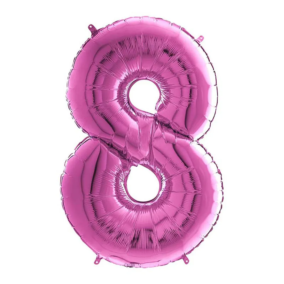 das-kost-mland-riesenzahl-folienballon-8-pink-66-cm image 1