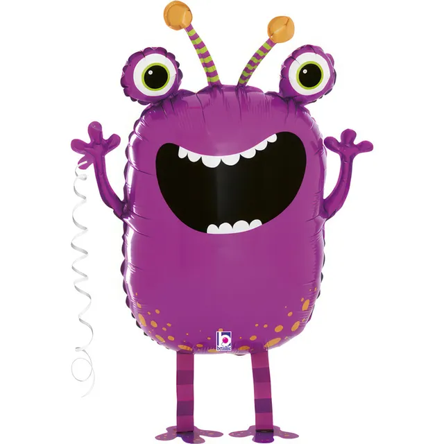 das-kost-mland-dekorationen-airwalker-monster-folienballon-69cm image 1