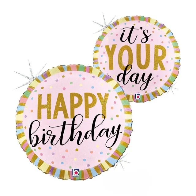 das-kost-mland-dekorationen-folienballon-happy-birthday-holo-46cm image 1