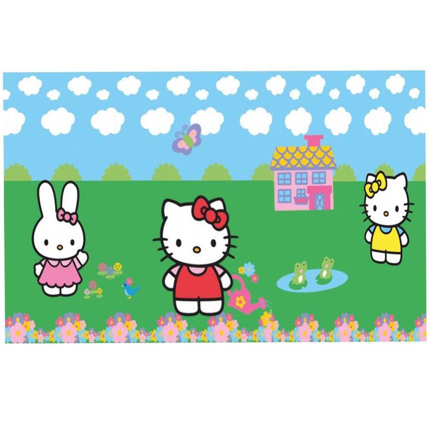 das-kost-mland-hello-kitty-wandfolie-set-party-kindergeburtstag image 2